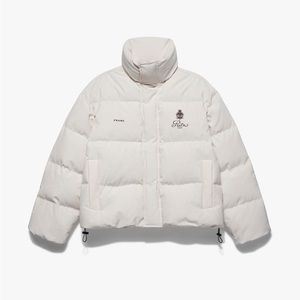 Frame x Ritz Paris Cream Puffer Jacket size XS/S.  Never been worn.